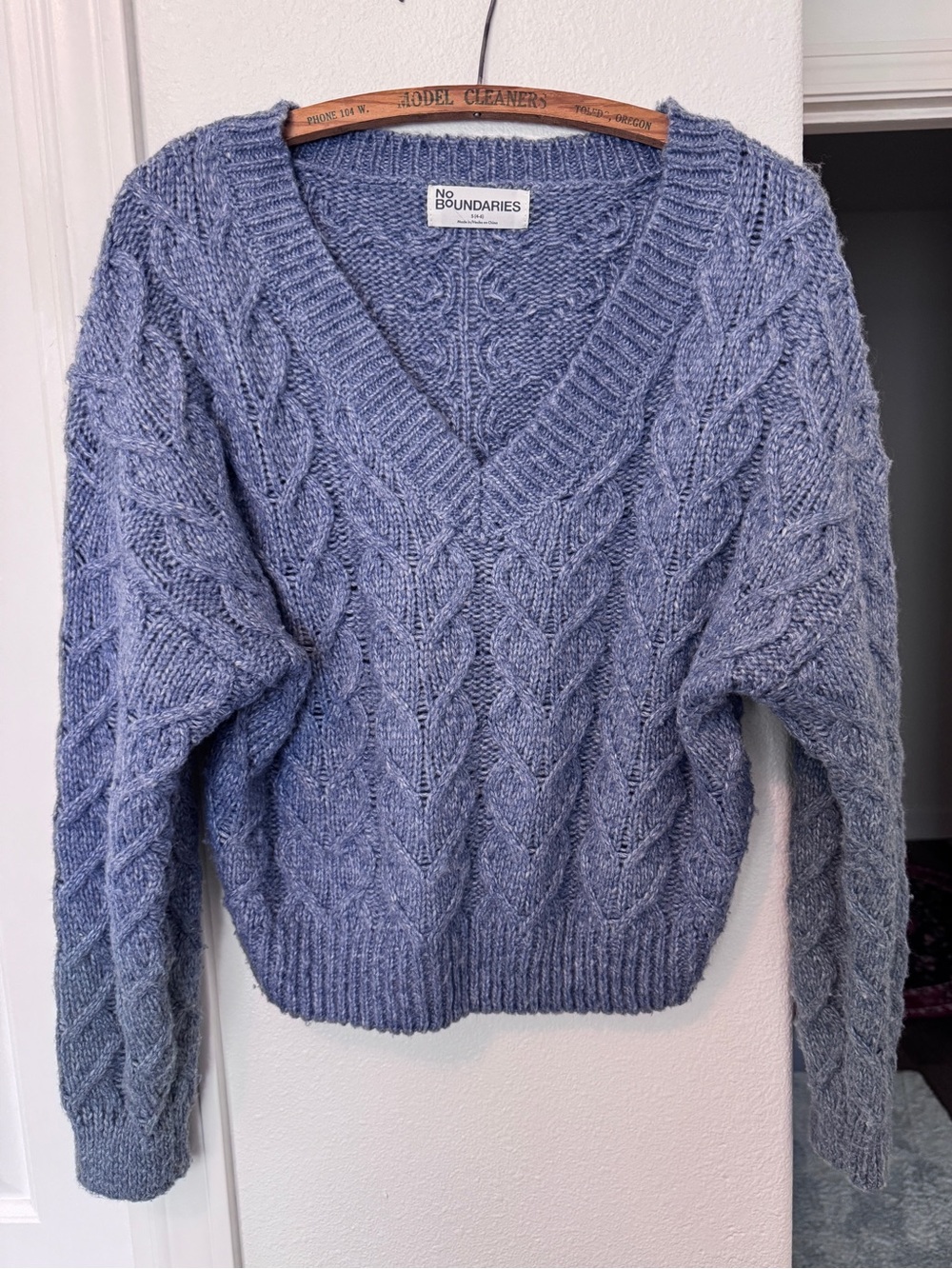 No Boundaries Long Sleeve Sweater SM